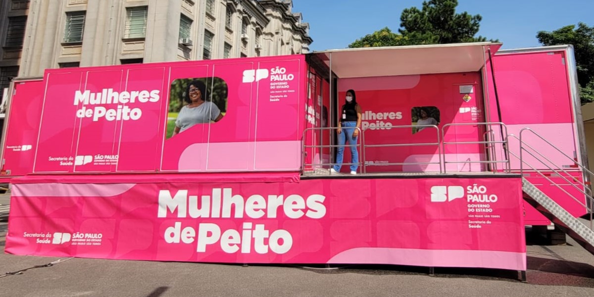 Carretas da Mamografia oferecem exames gratuitos em seis municípios durante o mês de maio